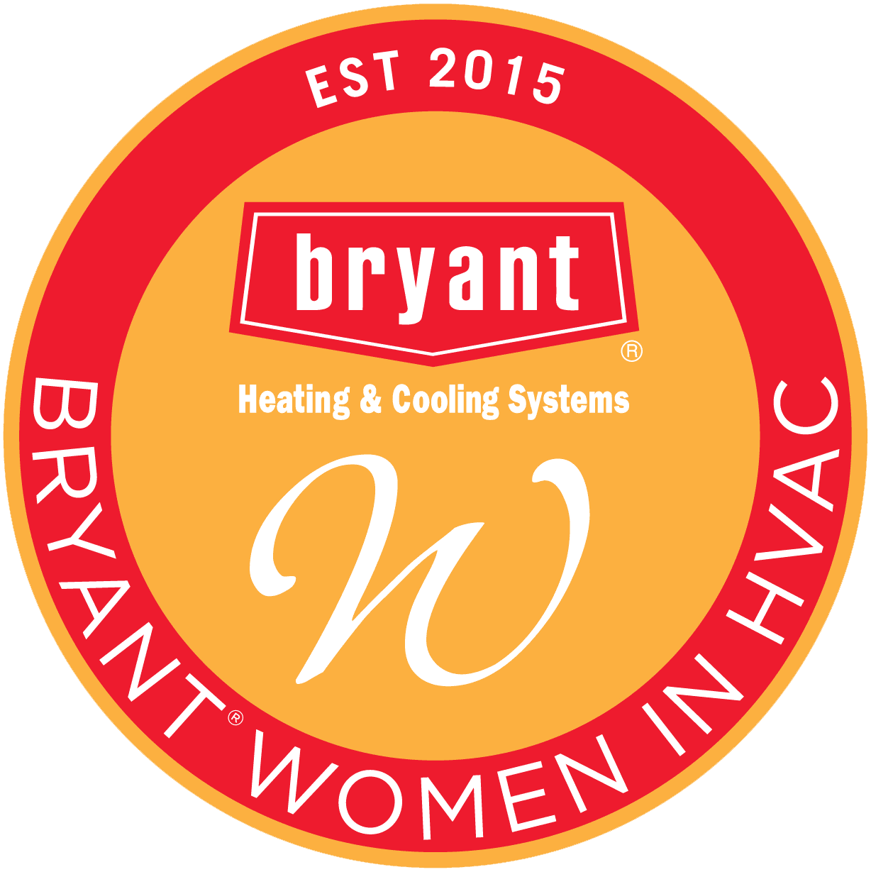 Bryant Women in HVAC logo