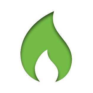 Heating services icon.