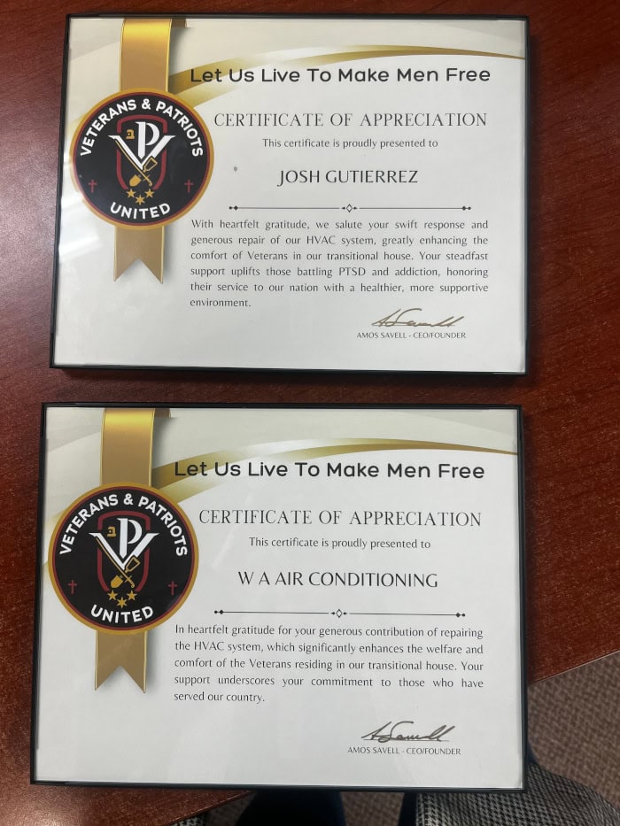 Veterans & Patriots United Awards Veterans & Patriots United Awards